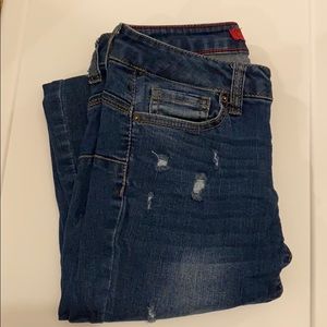 *SOLD* Dark Ripped Jeans